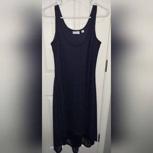 👗HIGH LOW DRESS👗 Navy blue lace